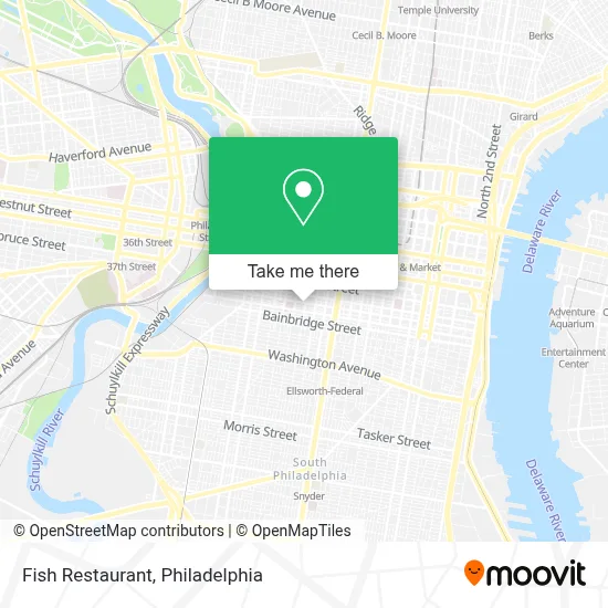 Fish Restaurant map
