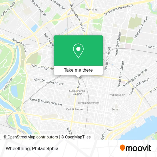Wheelthing map