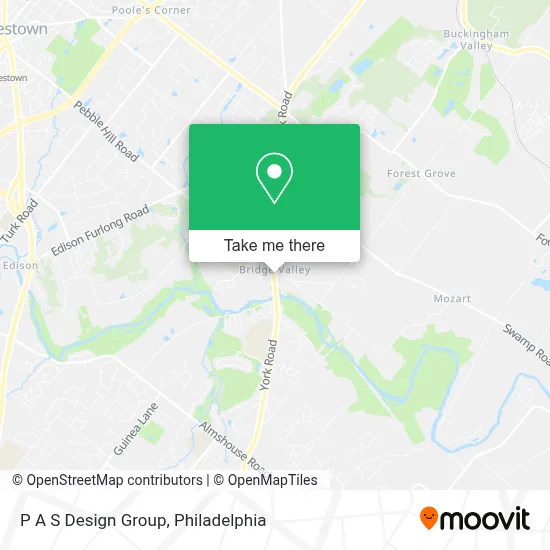 P A S Design Group map