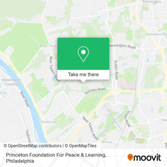 Princeton Foundation For Peace & Learning map