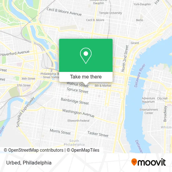 Urbed map