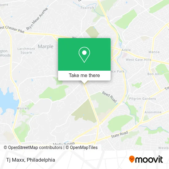 Tj Maxx map