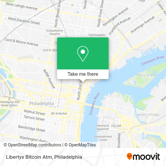 Libertyx Bitcoin Atm map