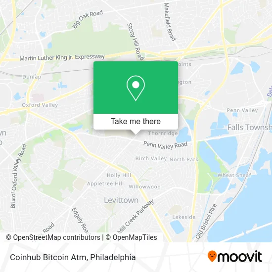 Coinhub Bitcoin Atm map