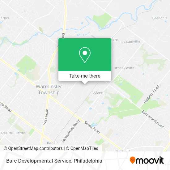 Barc Developmental Service map