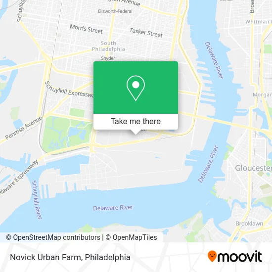 Novick Urban Farm map