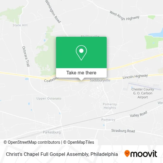 Christ's Chapel Full Gospel Assembly map