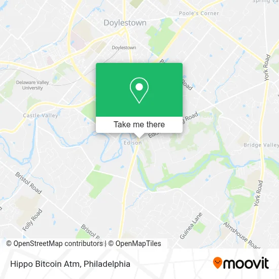 Hippo Bitcoin Atm map