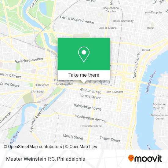 Master Weinstein P.C map