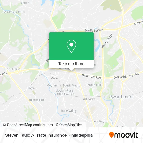 Steven Taub: Allstate Insurance map