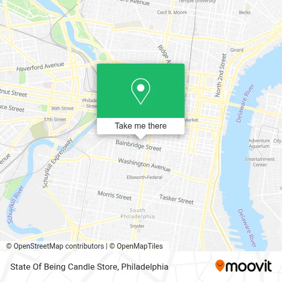 State Of Being Candle Store map