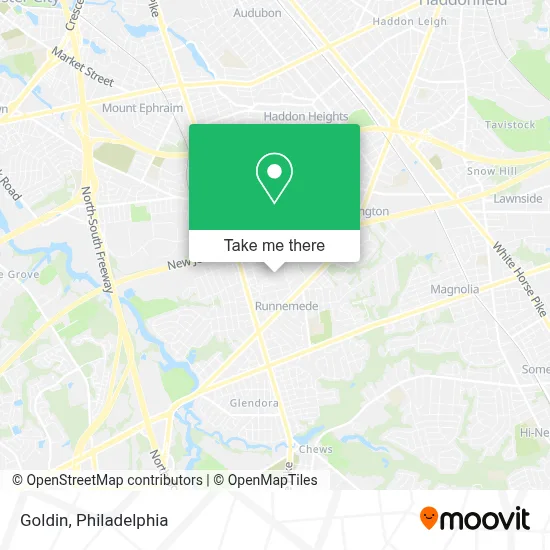 Goldin map