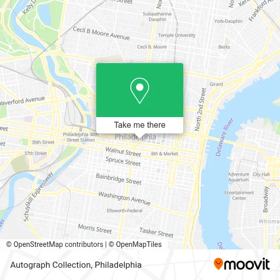 Autograph Collection map