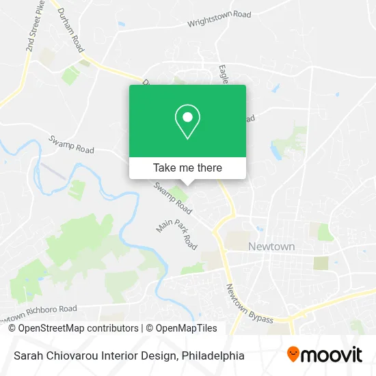Sarah Chiovarou Interior Design map