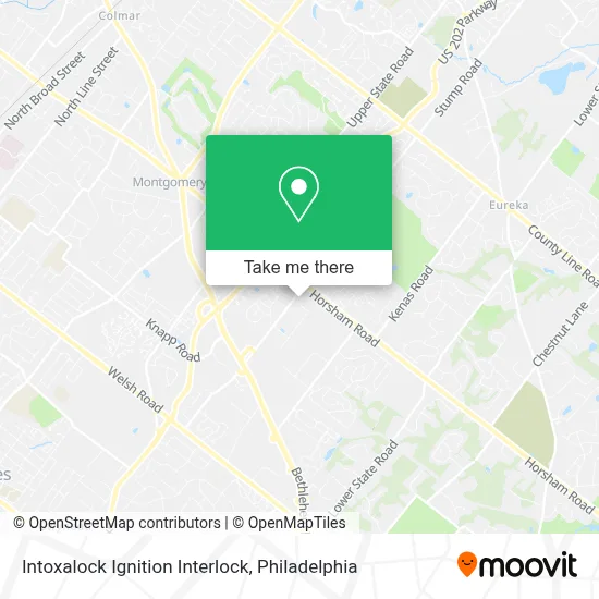 Intoxalock Ignition Interlock map
