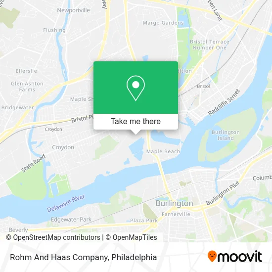 Rohm And Haas Company map
