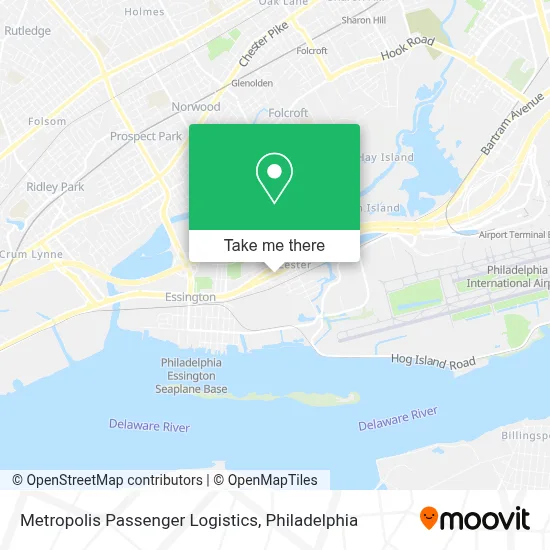 Metropolis Passenger Logistics map