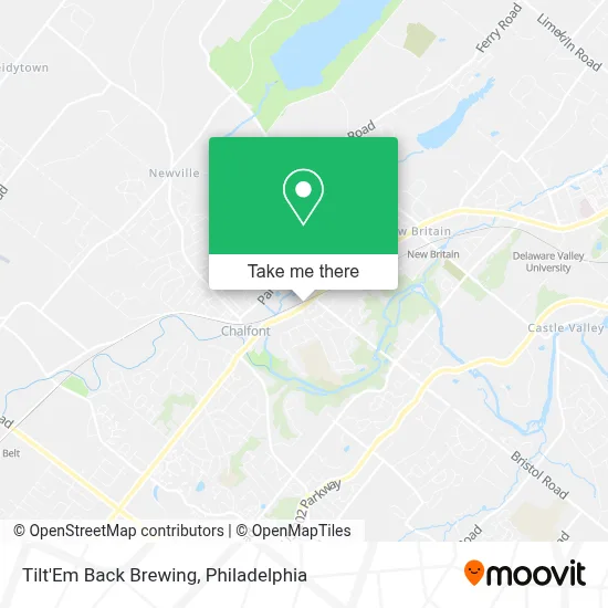Tilt'Em Back Brewing map