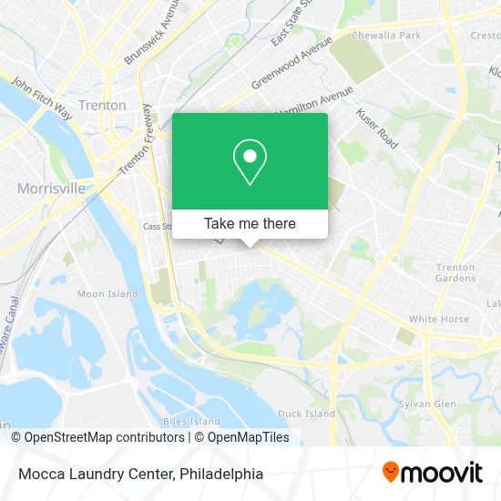 Mocca Laundry Center map