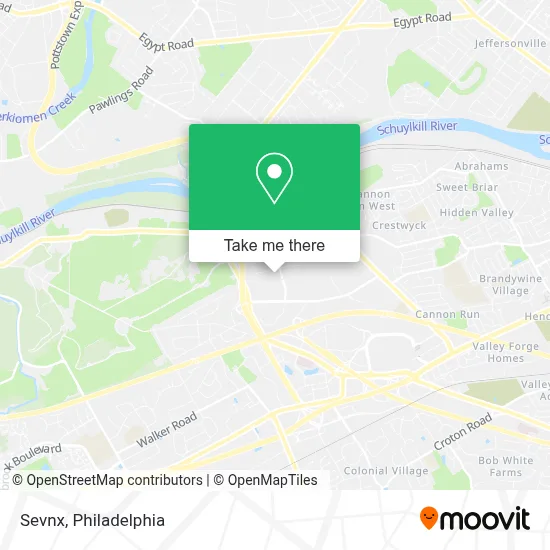 Sevnx map