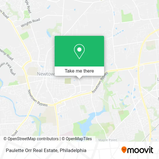 Paulette Orr Real Estate map