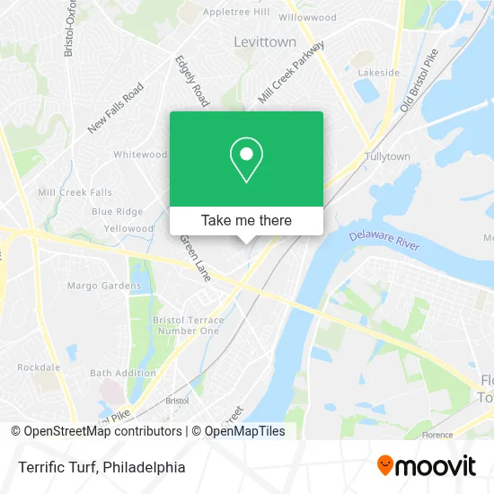 Terrific Turf map