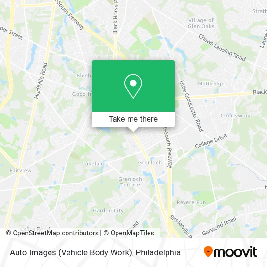 Auto Images (Vehicle Body Work) map