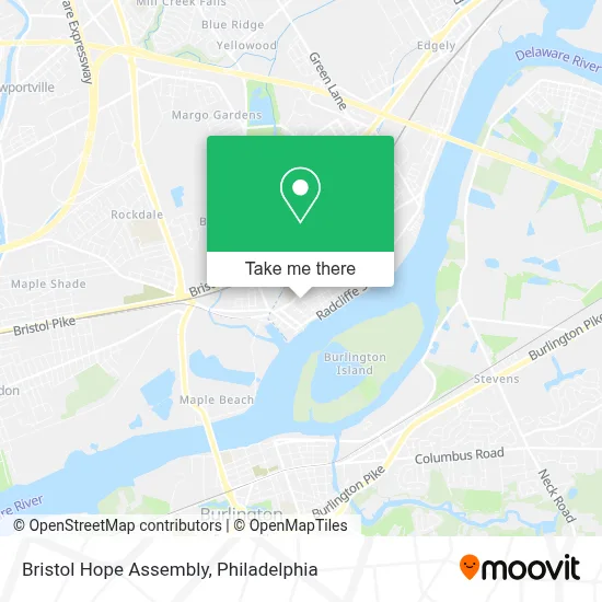 Bristol Hope Assembly map