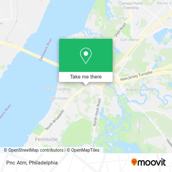 Pnc Atm map