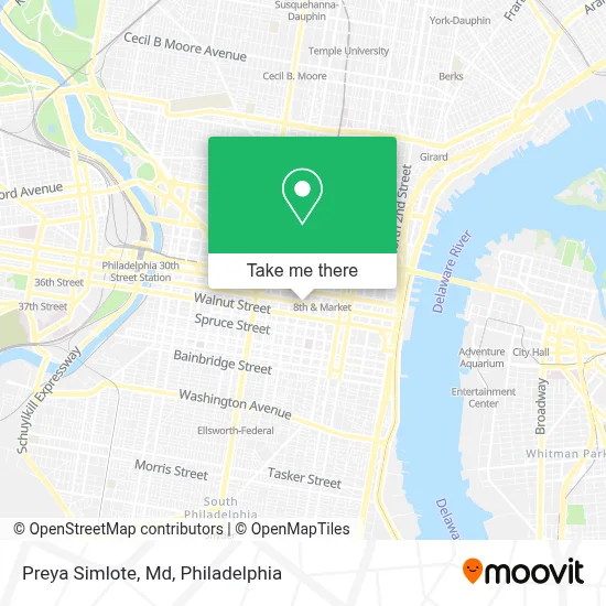 Preya Simlote, Md map
