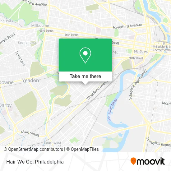Hair We Go map