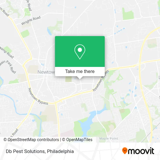 Db Pest Solutions map