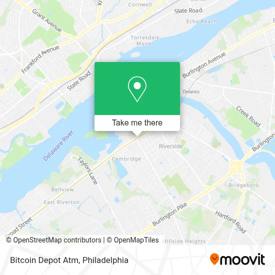 Bitcoin Depot Atm map