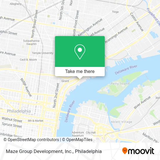 Maze Group Development, Inc. map