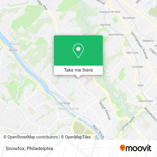 Snowfox map