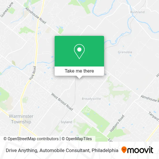 Drive Anything, Automobile Consultant map