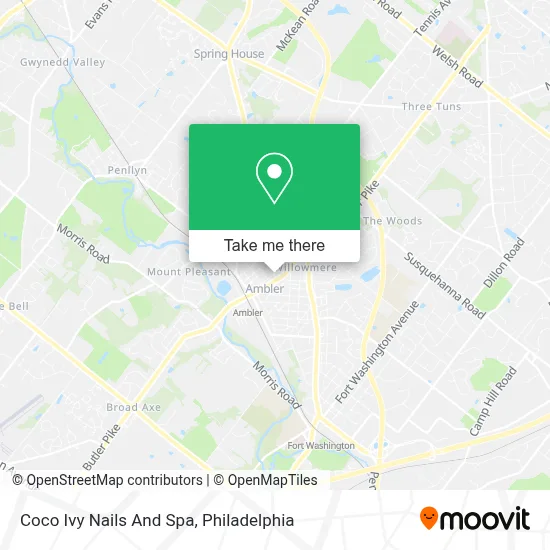 Coco Ivy Nails And Spa map