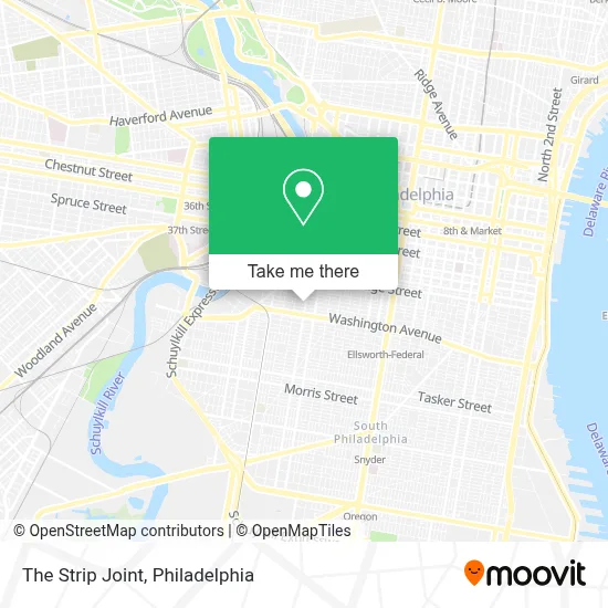 The Strip Joint map