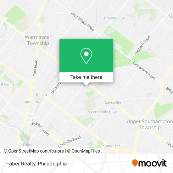 Faber Realty map