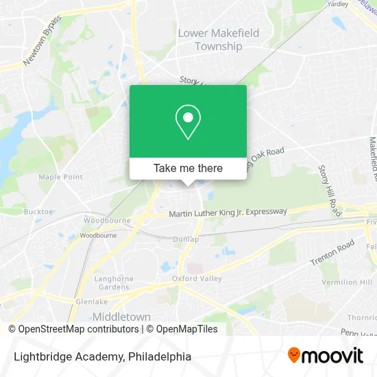Lightbridge Academy map