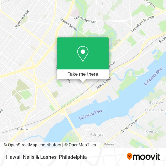 Hawaii Nails & Lashes map