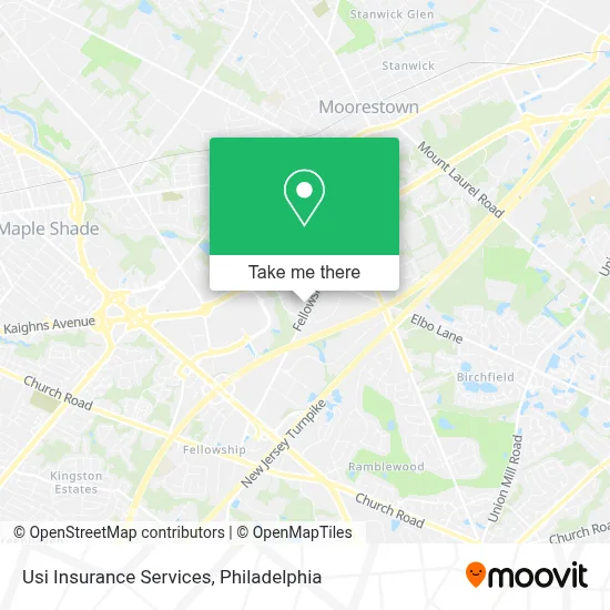 Usi Insurance Services map