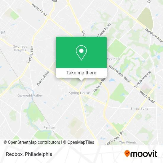 Redbox map
