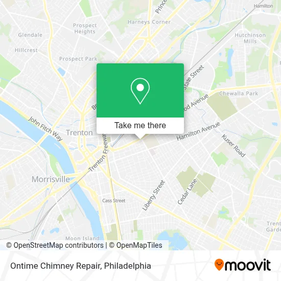 Ontime Chimney Repair map