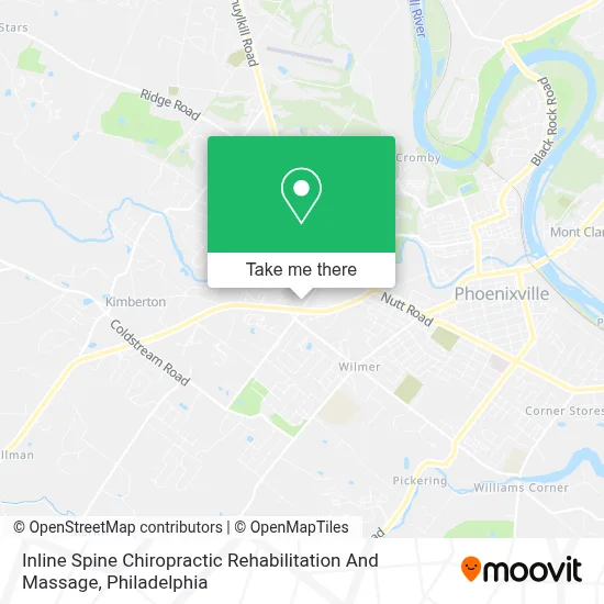 Inline Spine Chiropractic Rehabilitation And Massage map