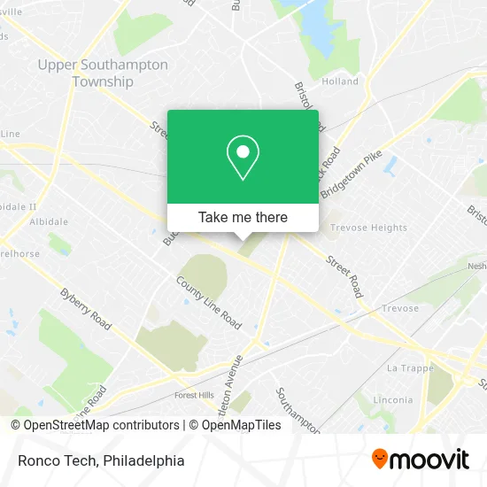 Ronco Tech map