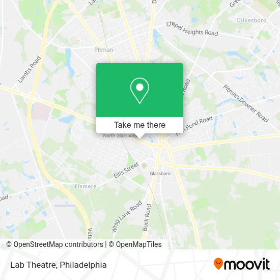 Lab Theatre map
