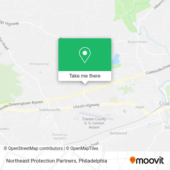 Northeast Protection Partners map
