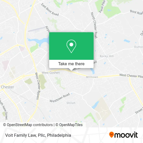Voit Family Law, Pllc map