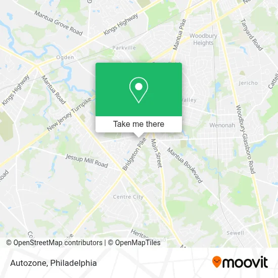 Autozone map